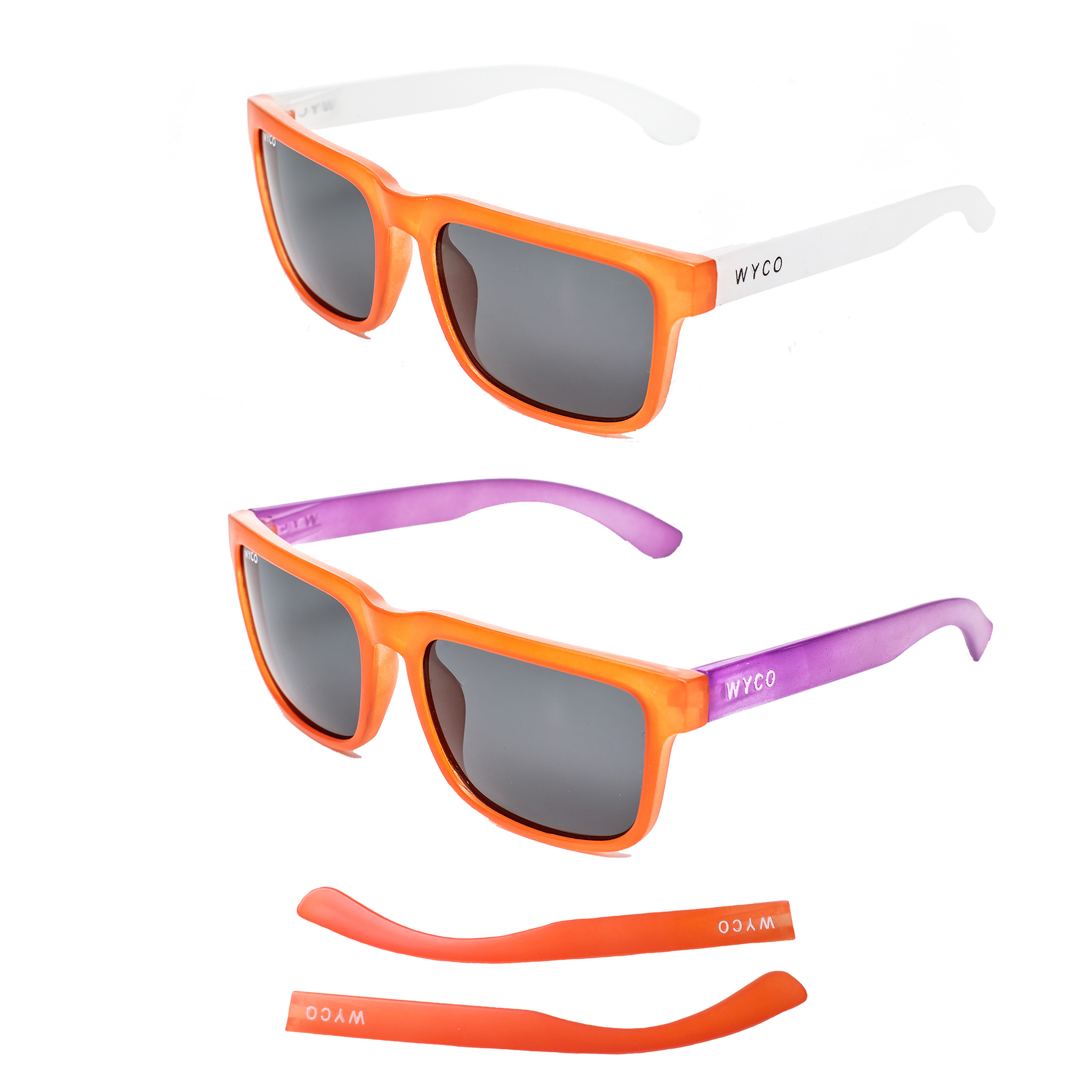 WYCO Sunglasses | Orange Tiger